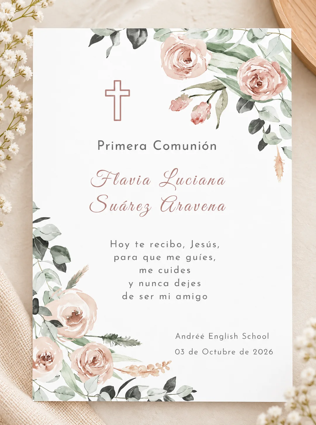 Santitos Bautizo, Comunión, Niña - Foto 4