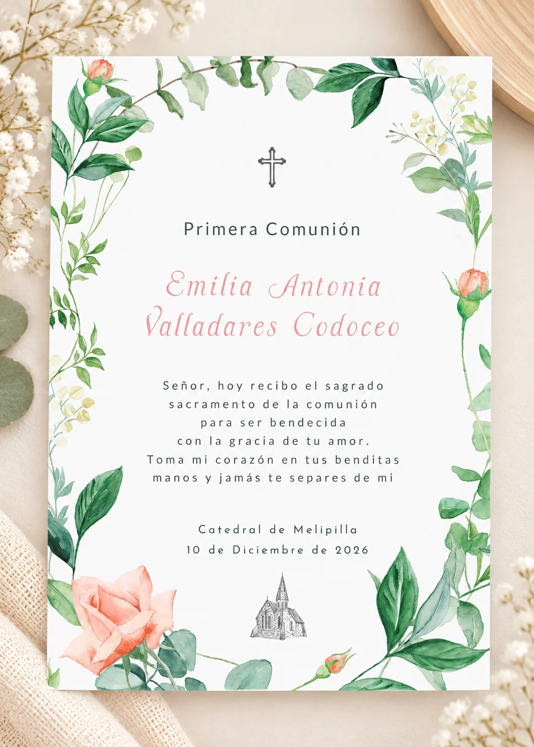 Santitos Bautizo, Comunión, Niña - Foto 6